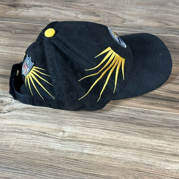 Vintage Pittsburgh Steelers Starter Pro‎ Line Adjustable Starburst Hat NFL - Picture 5 of 7
